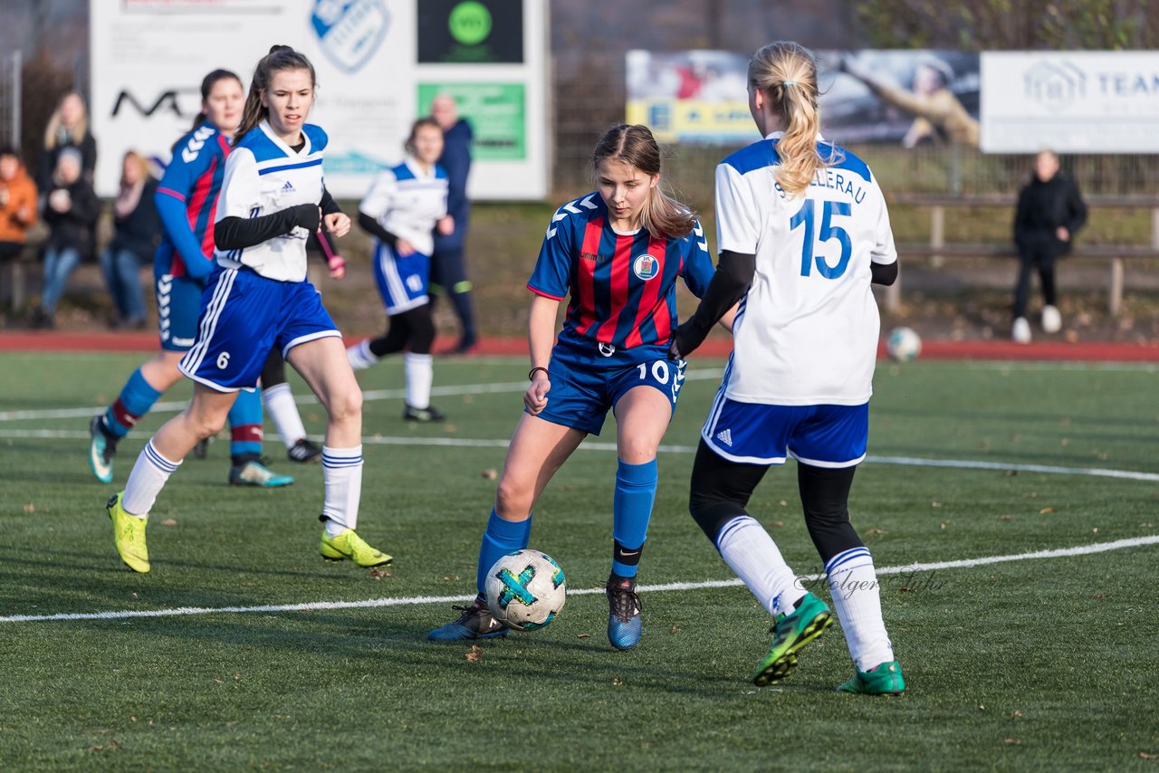 Bild 333 - B-Juniorinnen Ellerau - VfL Pinneberg 1.C : Ergebnis: 3:2